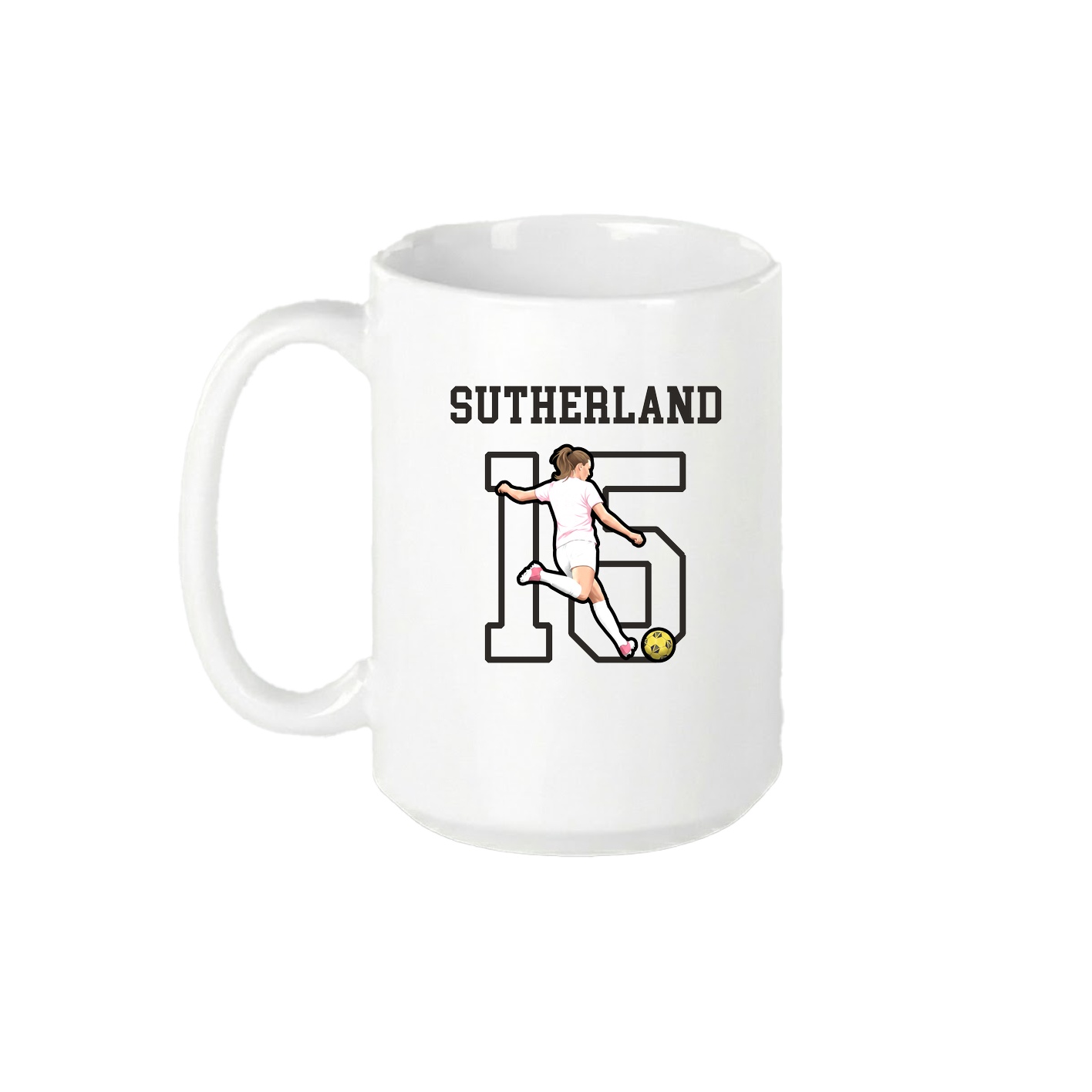 15oz Coffee Mug — Shirsey in White