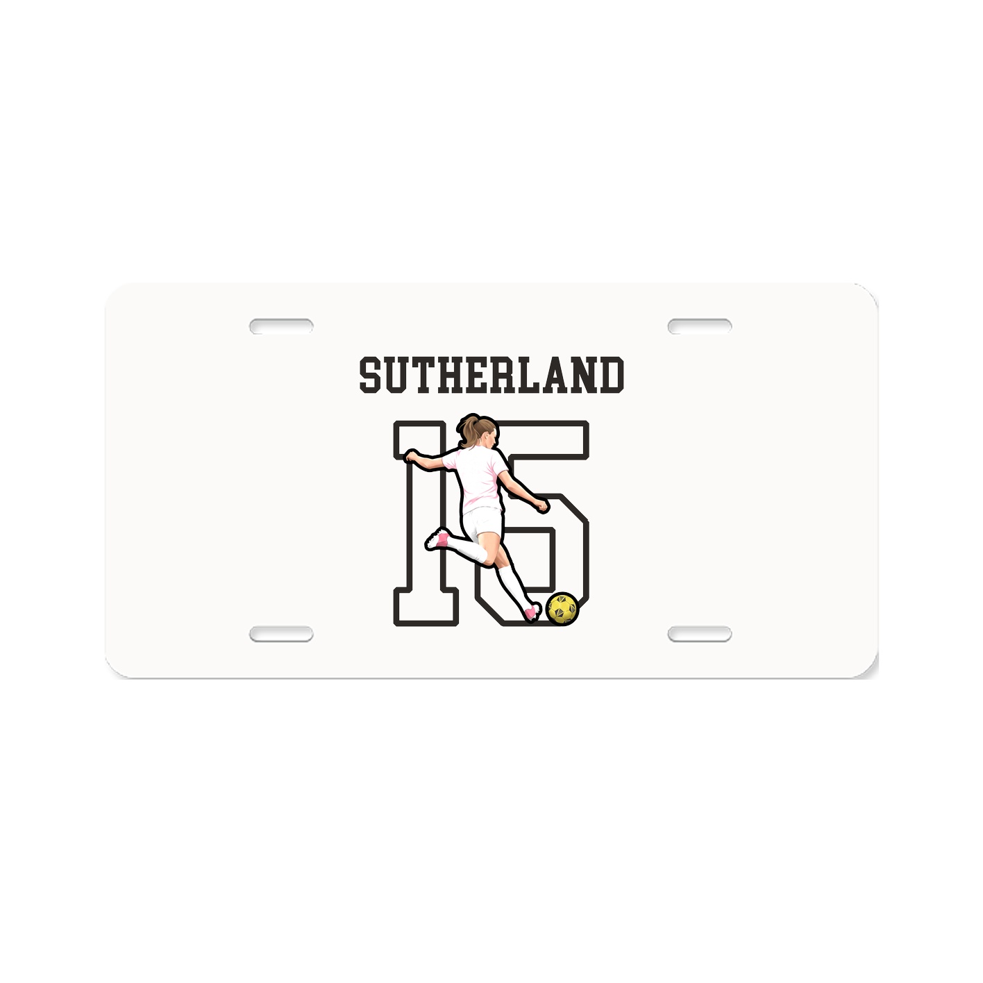 License Plate — Shirsey in Classic