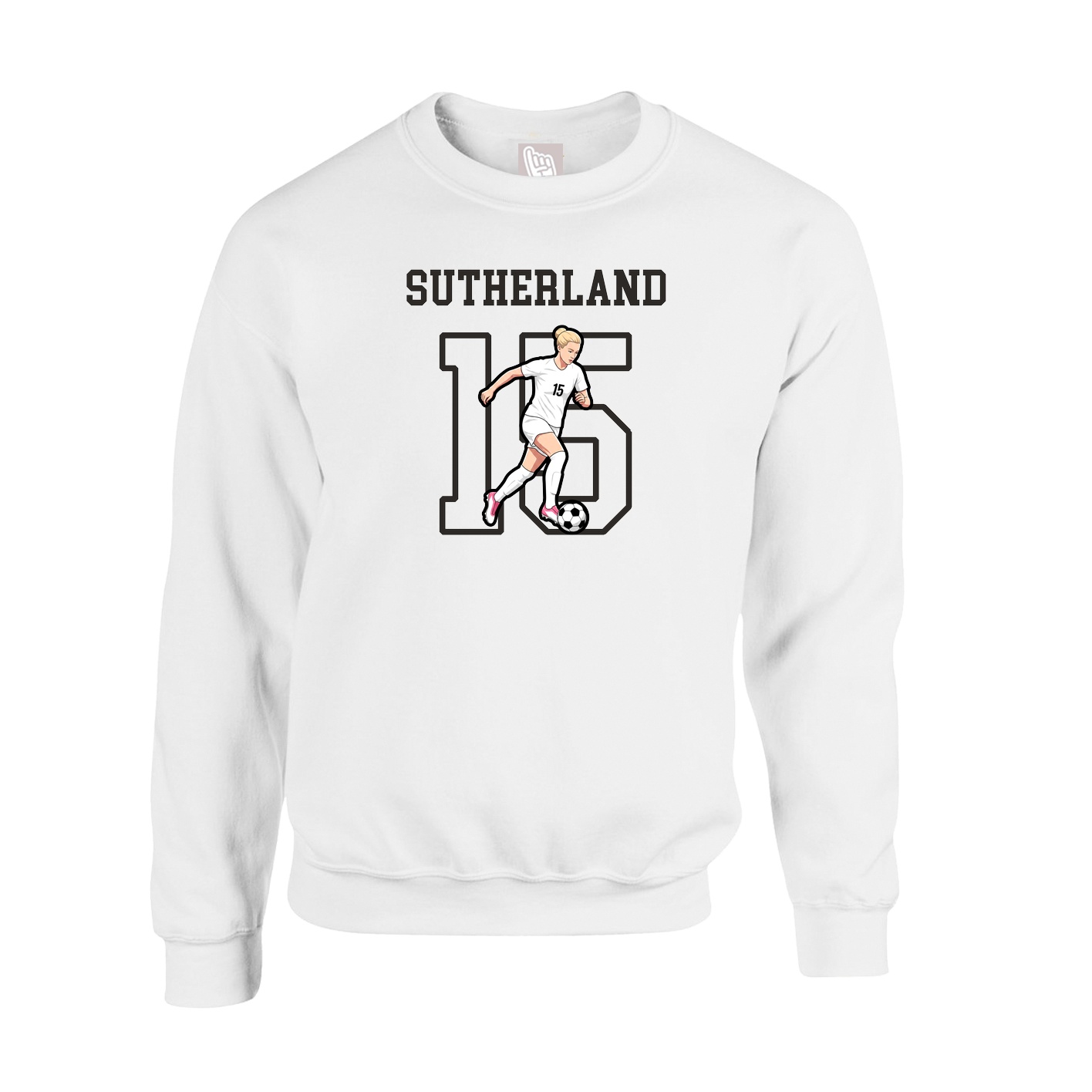 Fleece Crew — Shirsey in White
