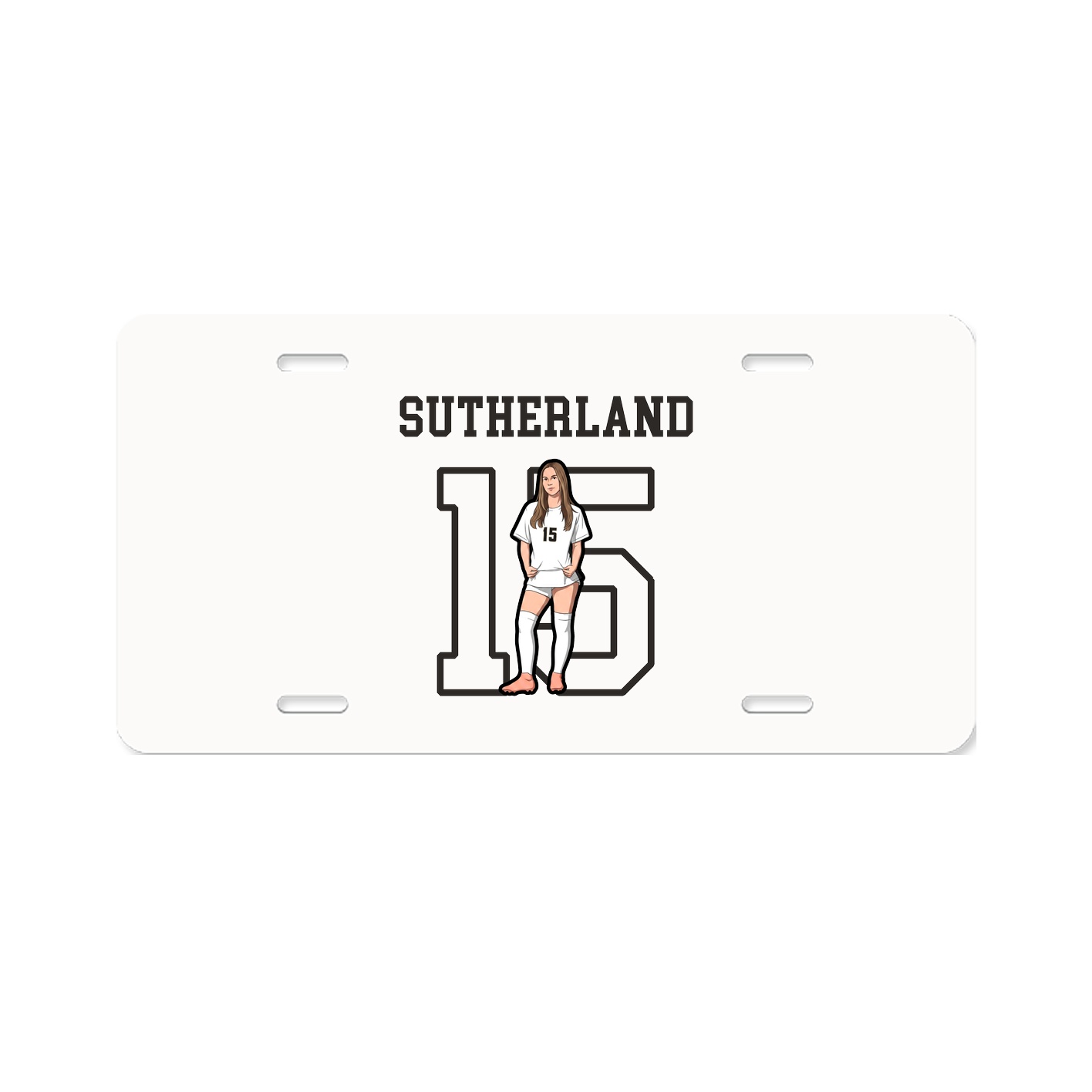 License Plate — Shirsey in Classic