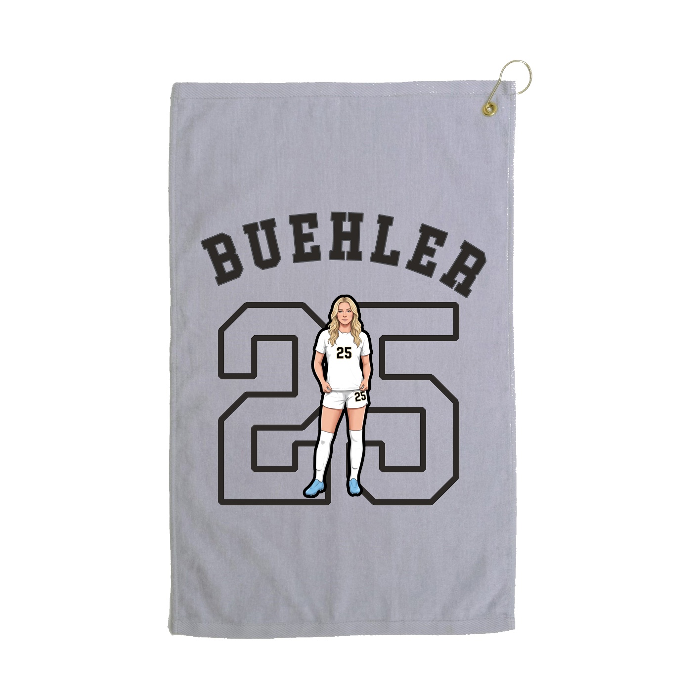 Golf Towel — Shirsey Arch in Grey