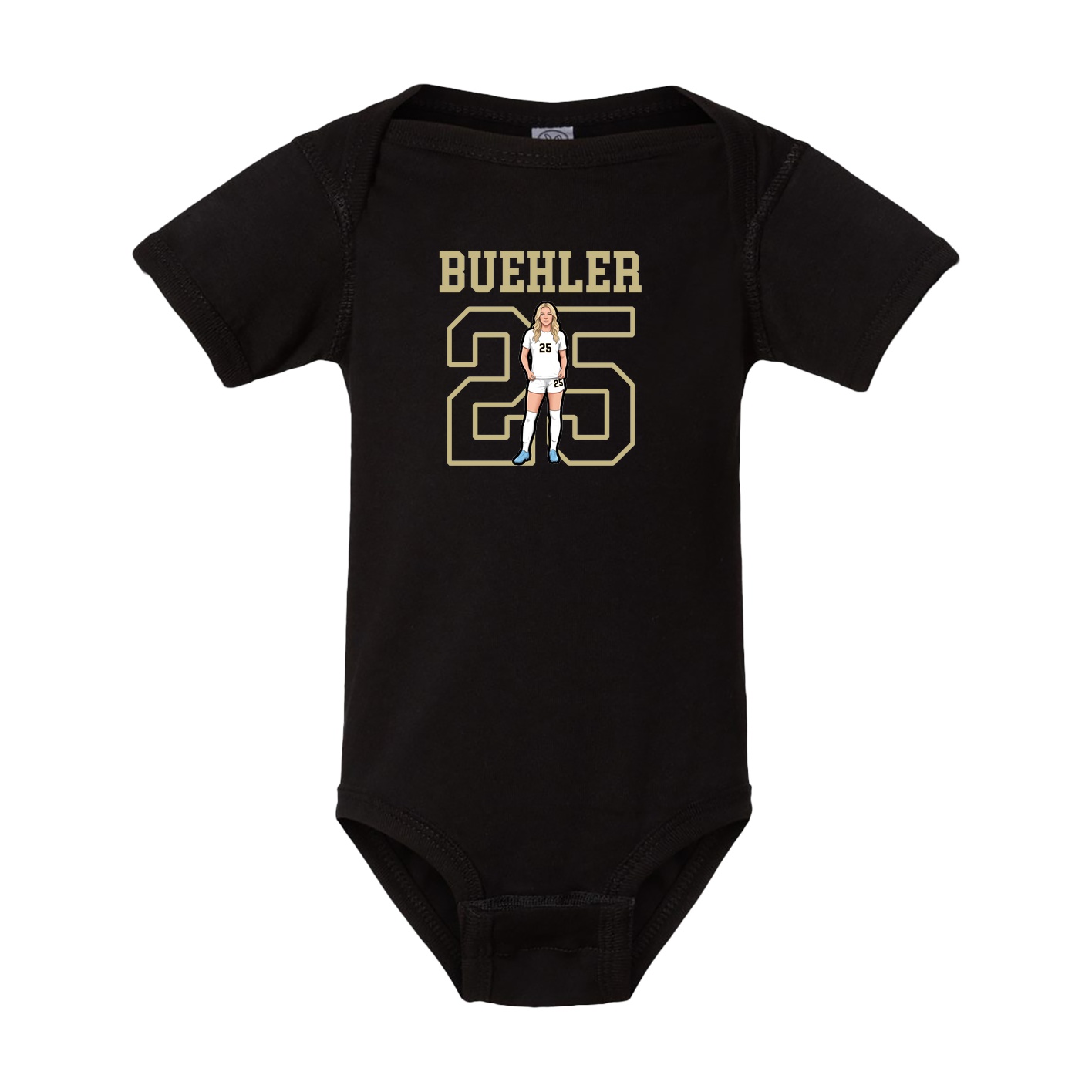 Baby Onesie — Shirsey in Black