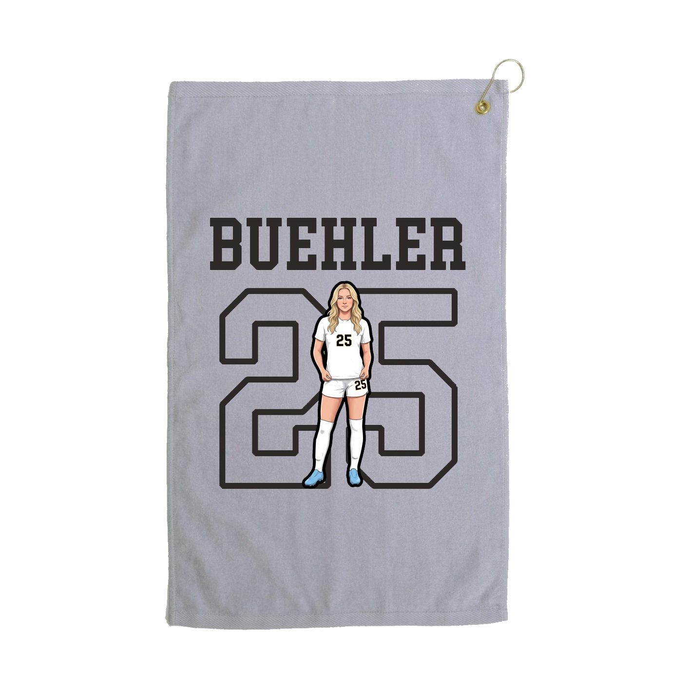 Golf Towel — Shirsey in Grey