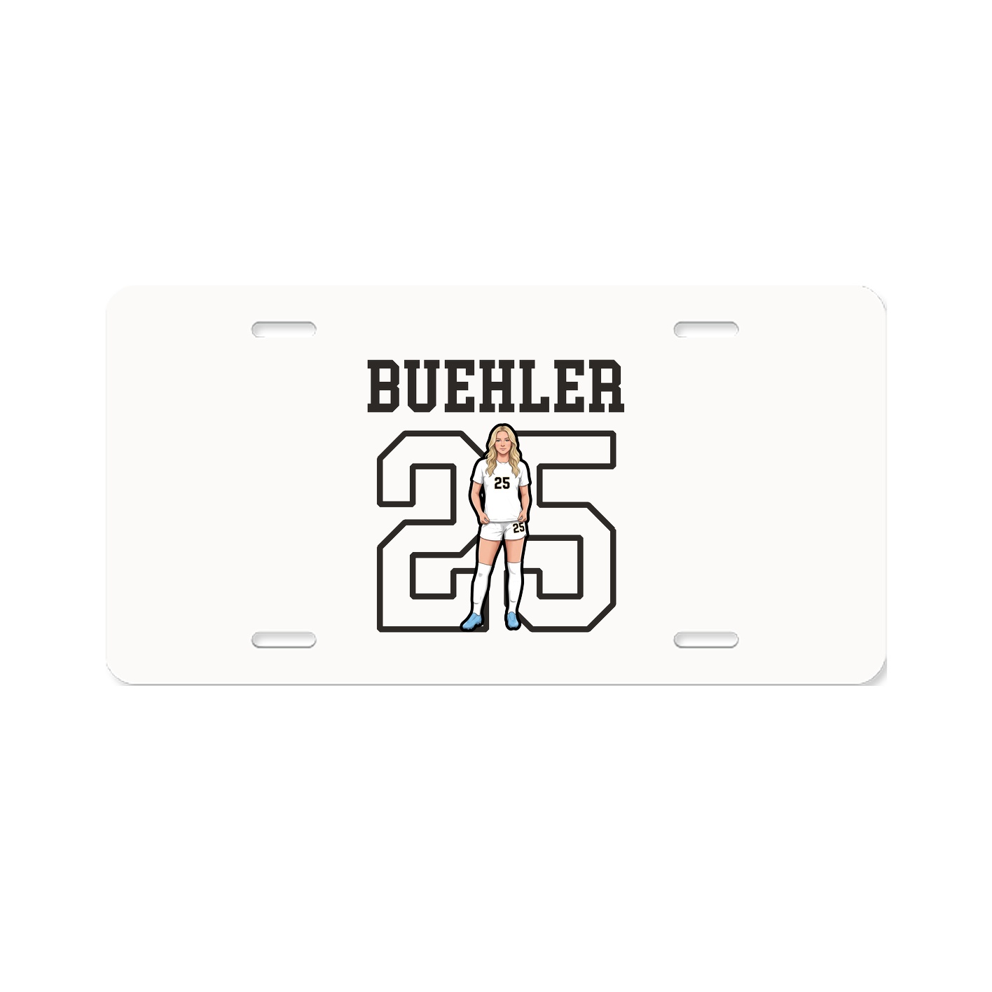 License Plate — Shirsey in Classic