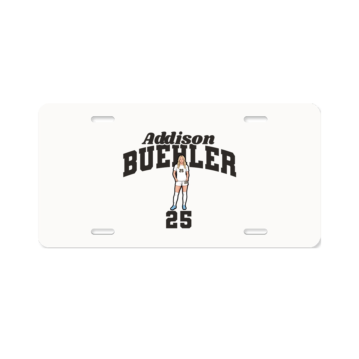 License Plate — Signature Arch in Classic