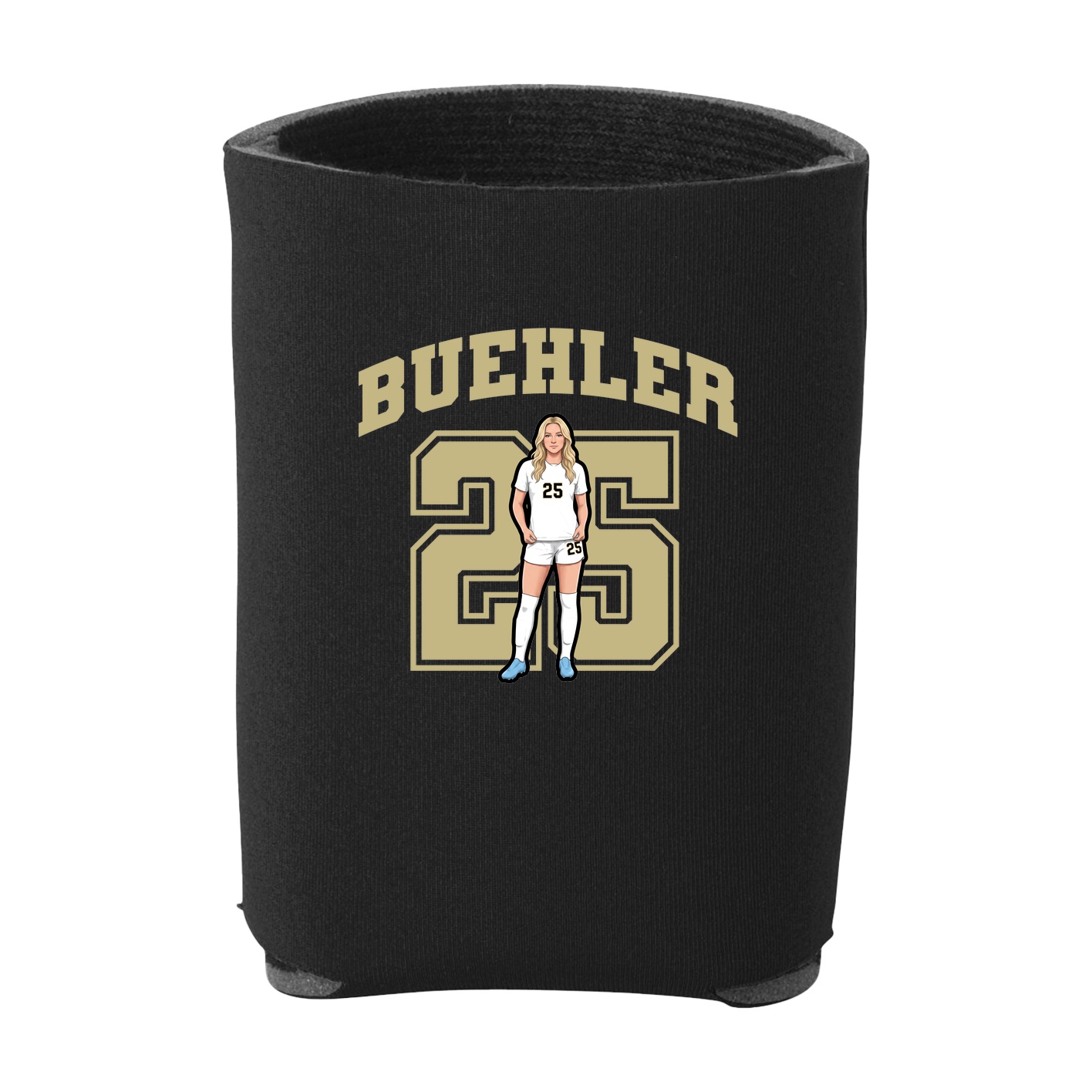 Can Holder — Number in Black