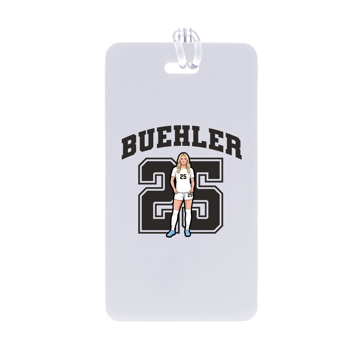 Bag Tag — Number in Classic
