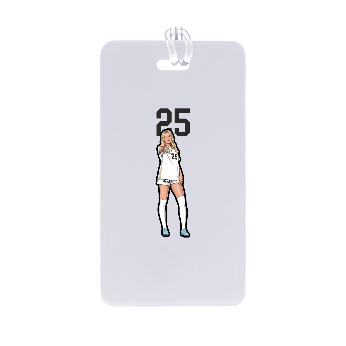 Bag Tag — Number Top in Classic