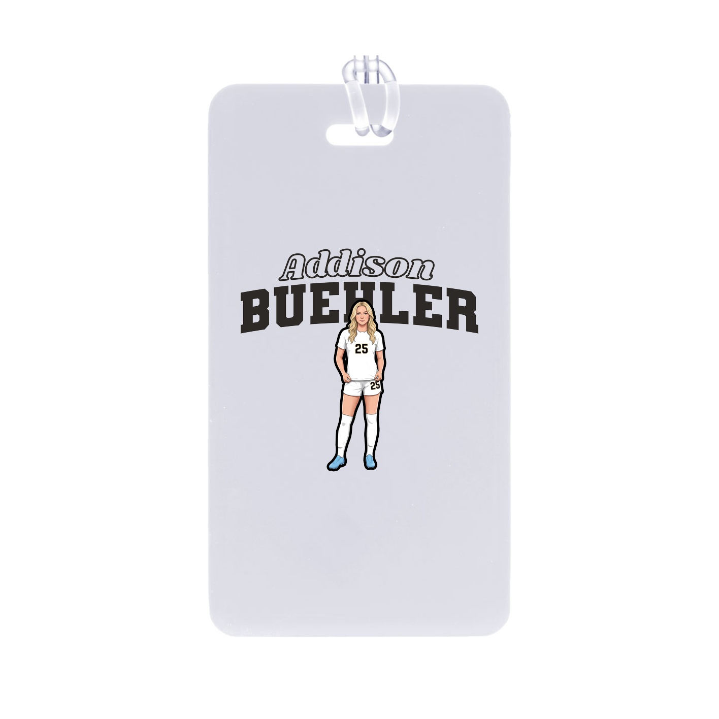 Bag Tag — Name Arch in Classic