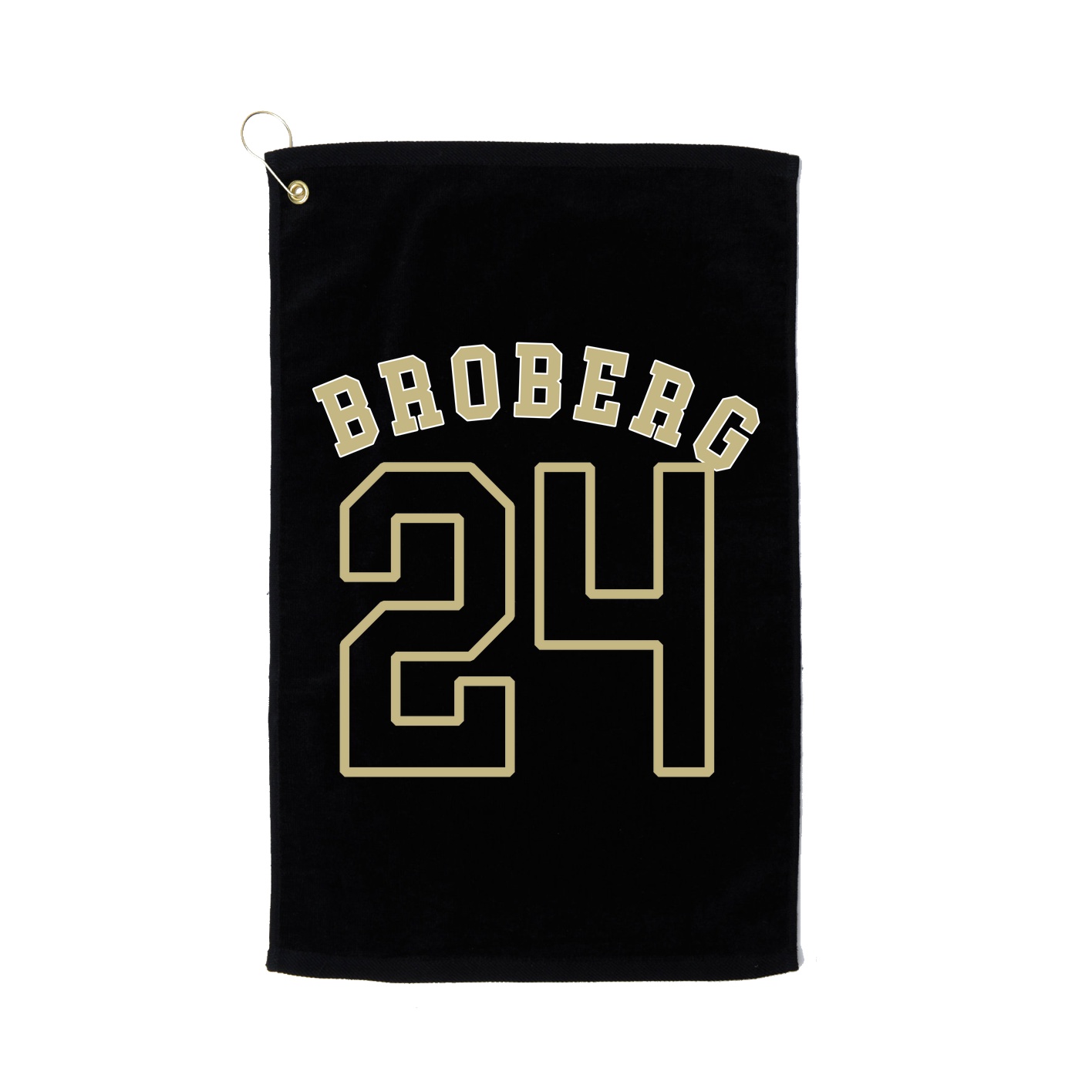 Golf Towel — Shirsey Arch in Black