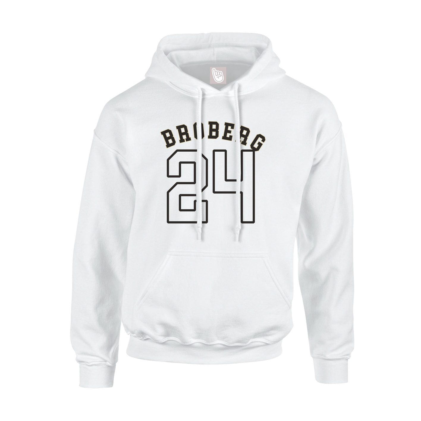 Youth Hoodie — Shirsey Arch in White