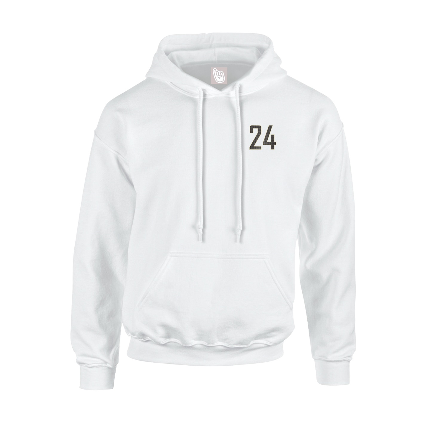 Youth Hoodie — Front Shirsy in White