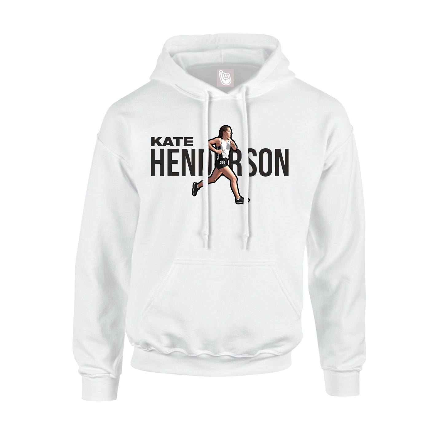Hoodie — Player Name in White