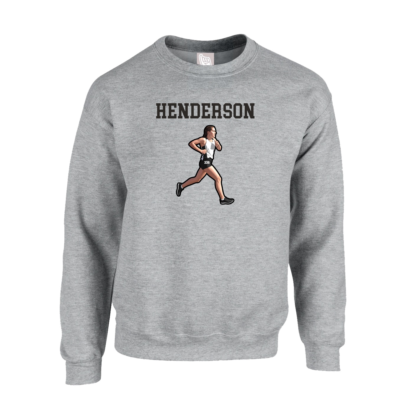 Fleece Crew — Shirsey in Grey