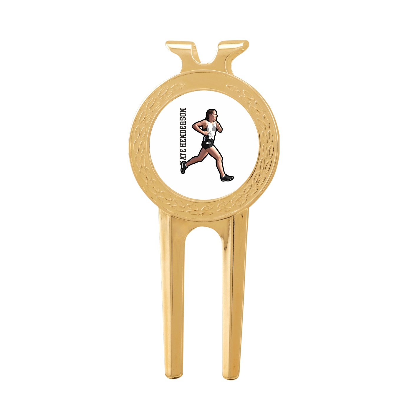 Divot Tool with Ball Marker — Name Vertical in Classic