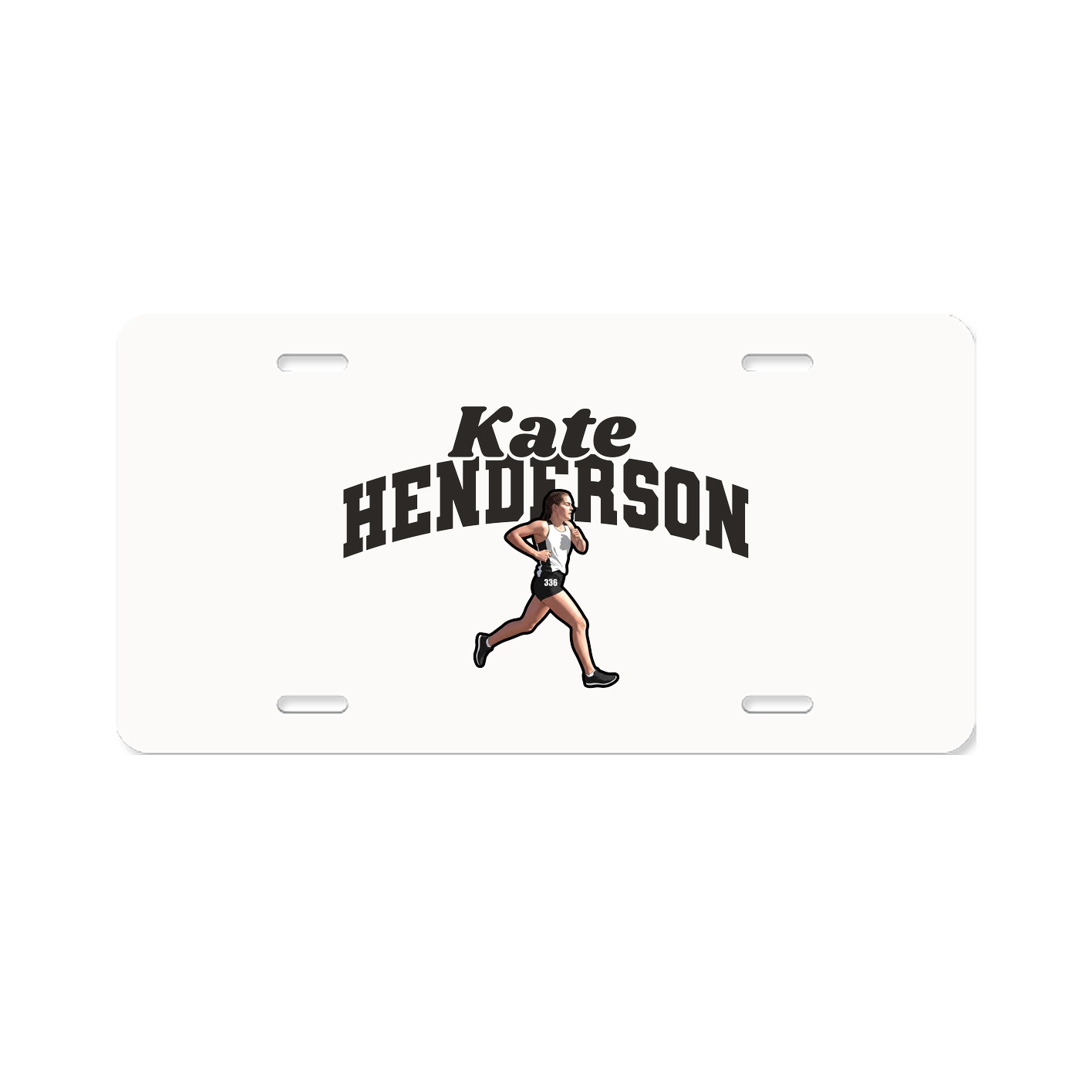 License Plate — Signature Arch in Classic