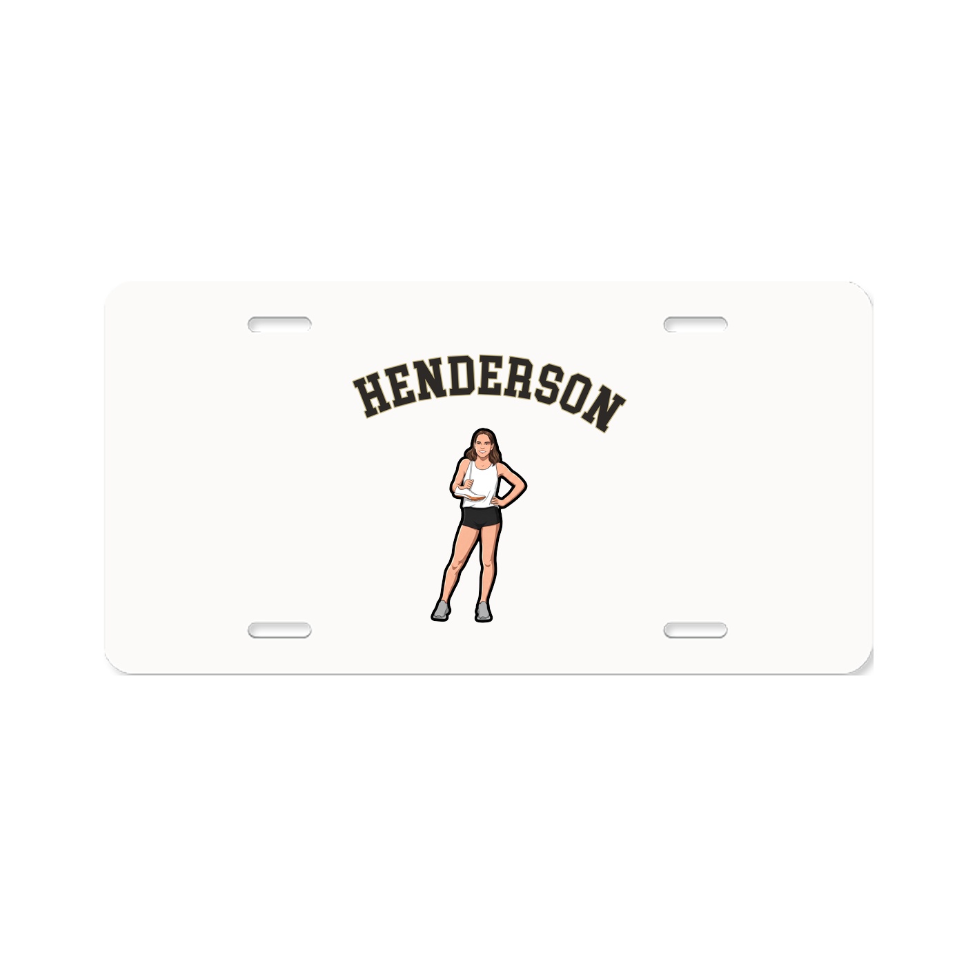 License Plate — Shirsey Arch in Classic