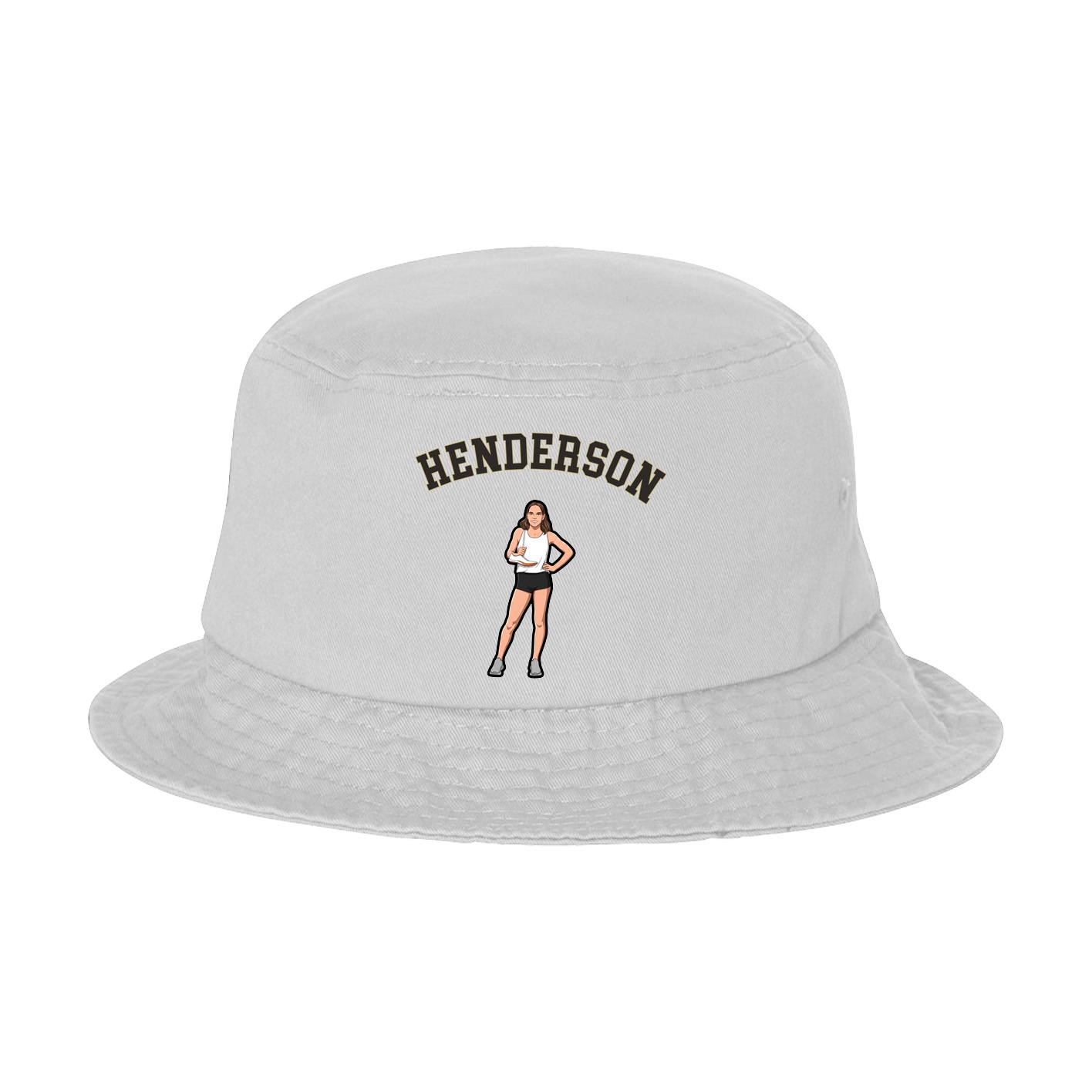 Bucket Cap — Shirsey Arch in White