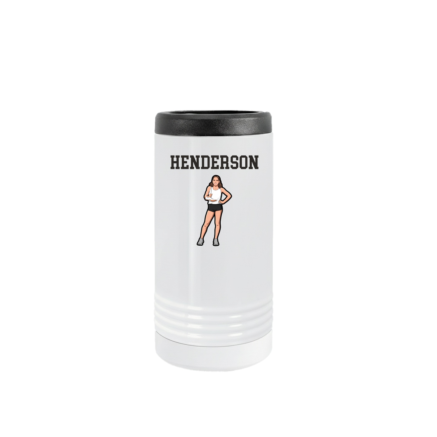 Slim Beverage Holder — Shirsey in White