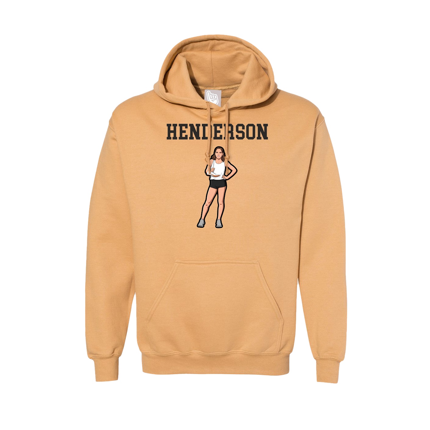 Hoodie — Shirsey in Vegas Gold