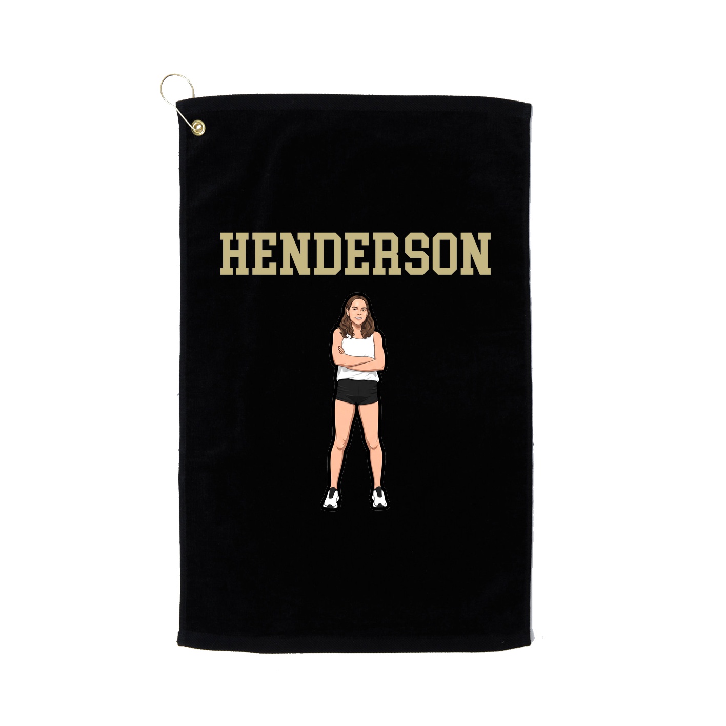 Golf Towel — Shirsey in Black