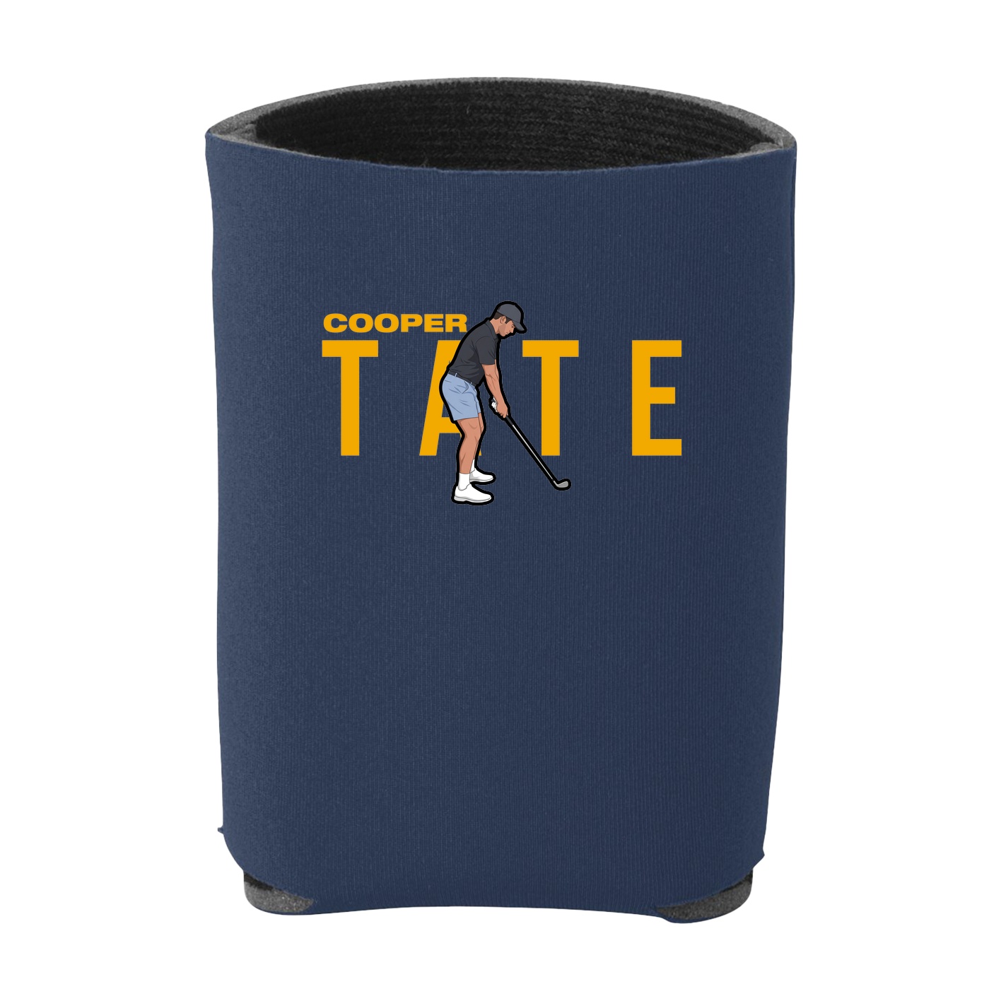 Can Holder — Player Name in Navy