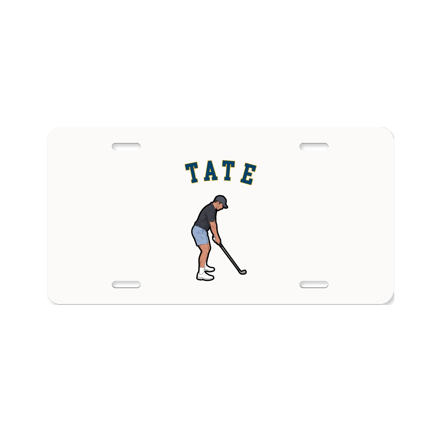 License Plate — Shirsey Arch in Classic