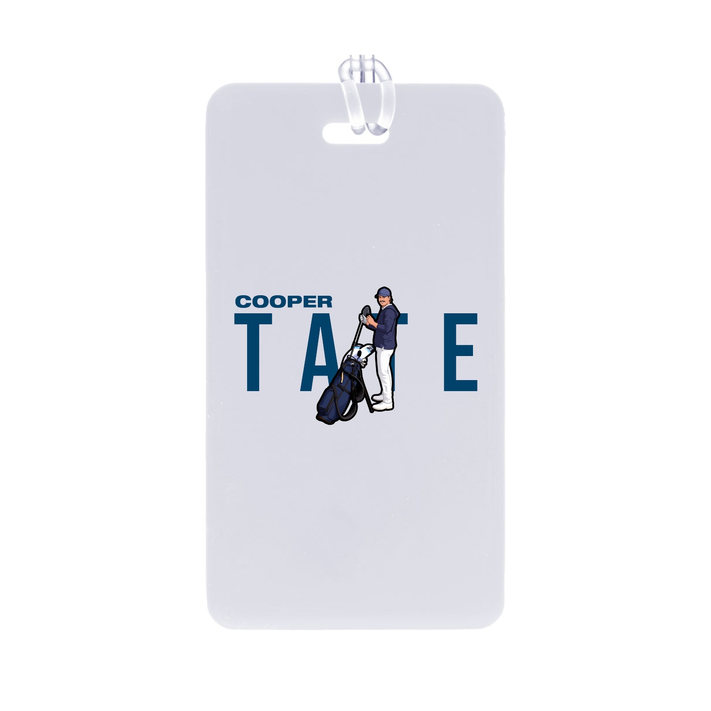 Bag Tag — Player Name in Classic