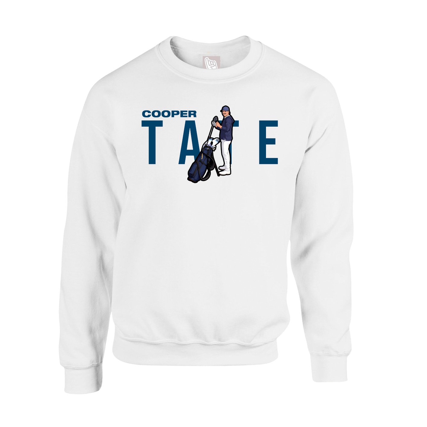 Fleece Crew — Player Name in White