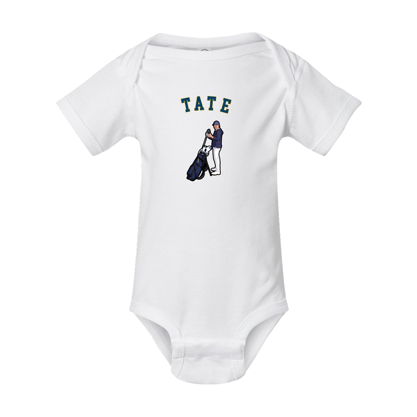 Baby Onesie — Shirsey Arch in White