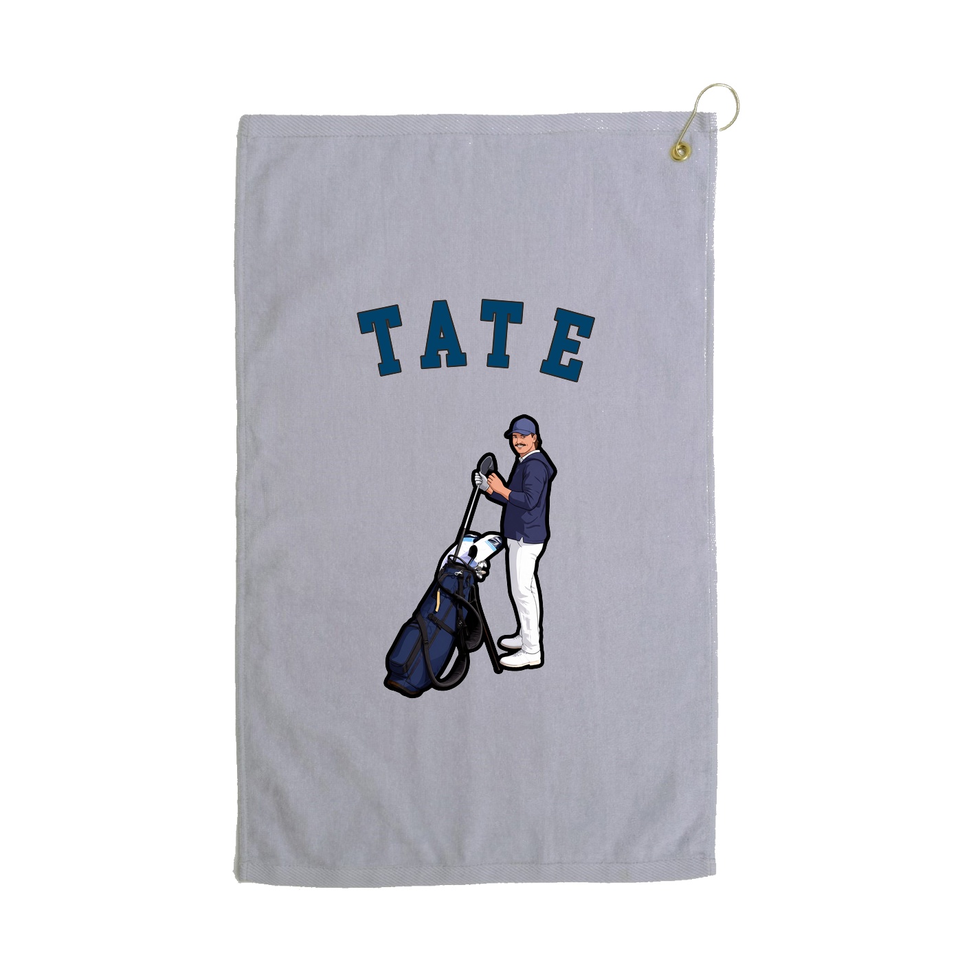 Golf Towel — Shirsey Arch in Grey