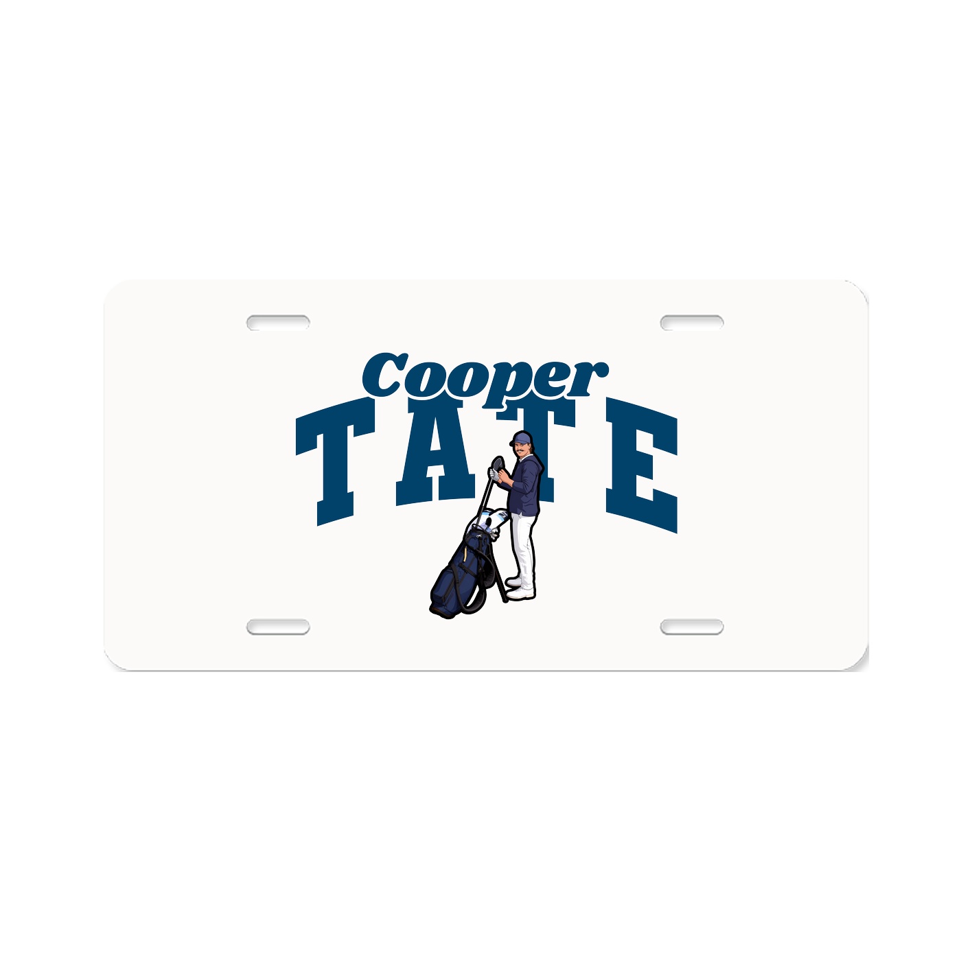 License Plate — Signature Arch in Classic