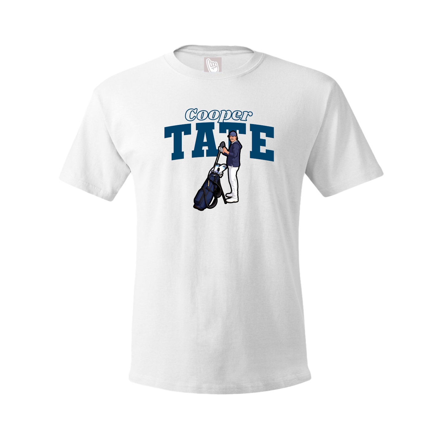 Tee — Name Arch in White