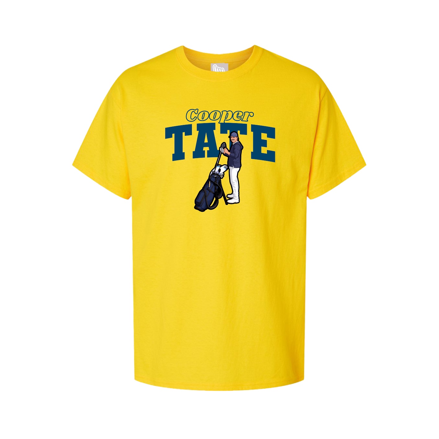 Youth Tee — Name Arch in Gold