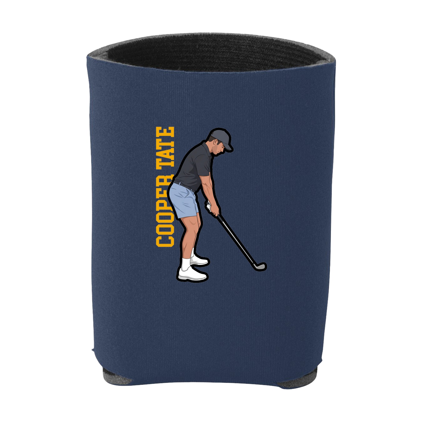 Can Holder — Name Vertical in Navy