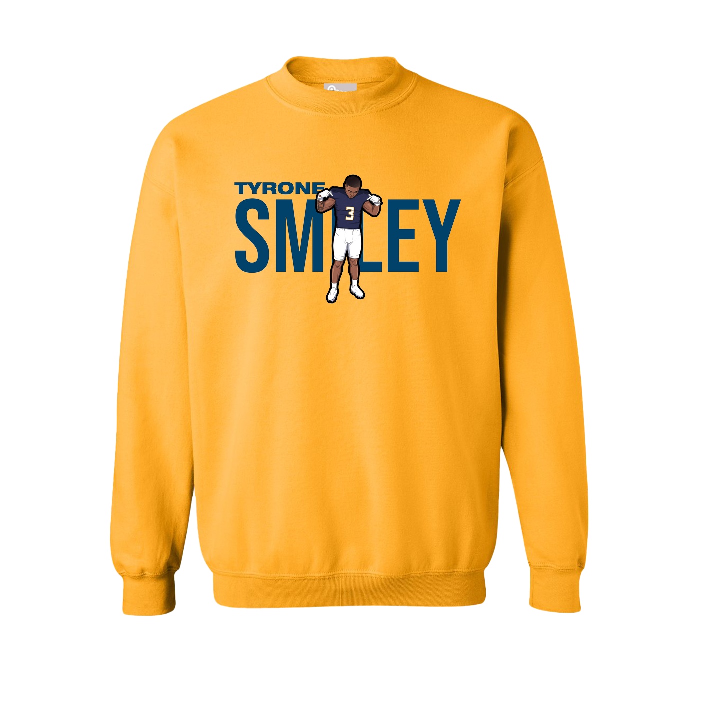 Fleece Crew — Player Name in Gold