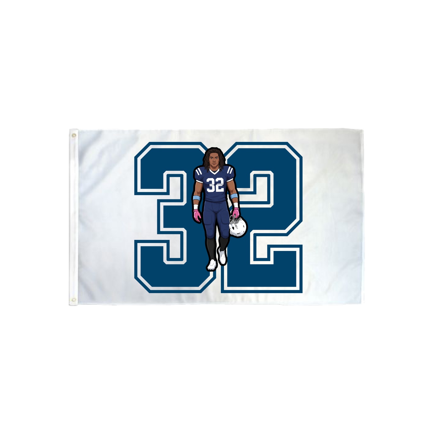 3x5 Flag — Number in Classic