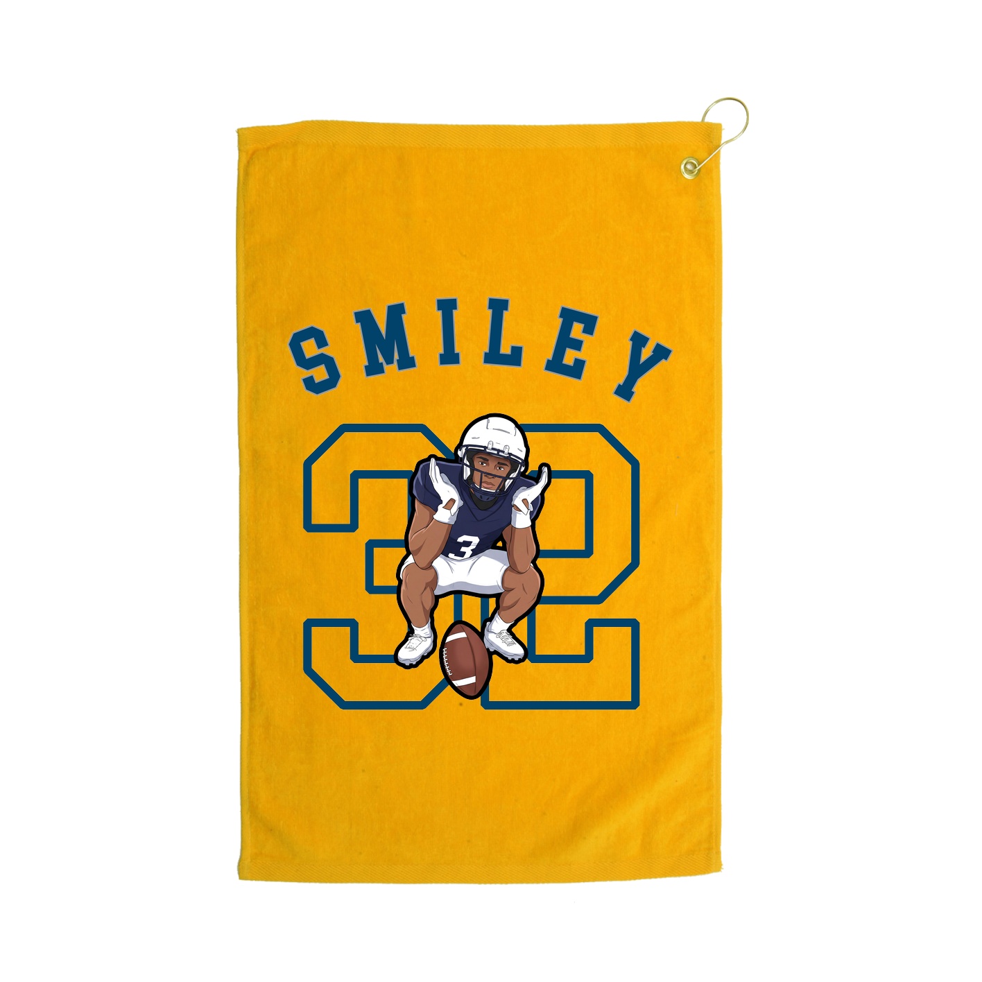 Golf Towel — Shirsey Arch in Gold