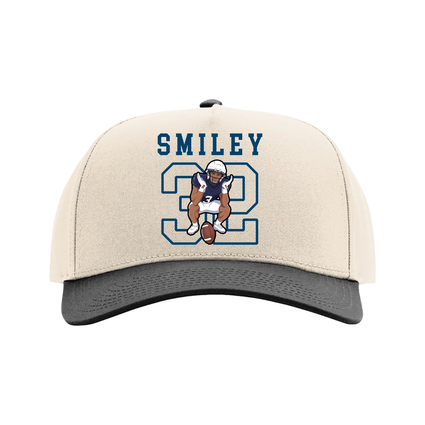 Full Fabric Five-Panel Champ Cap
