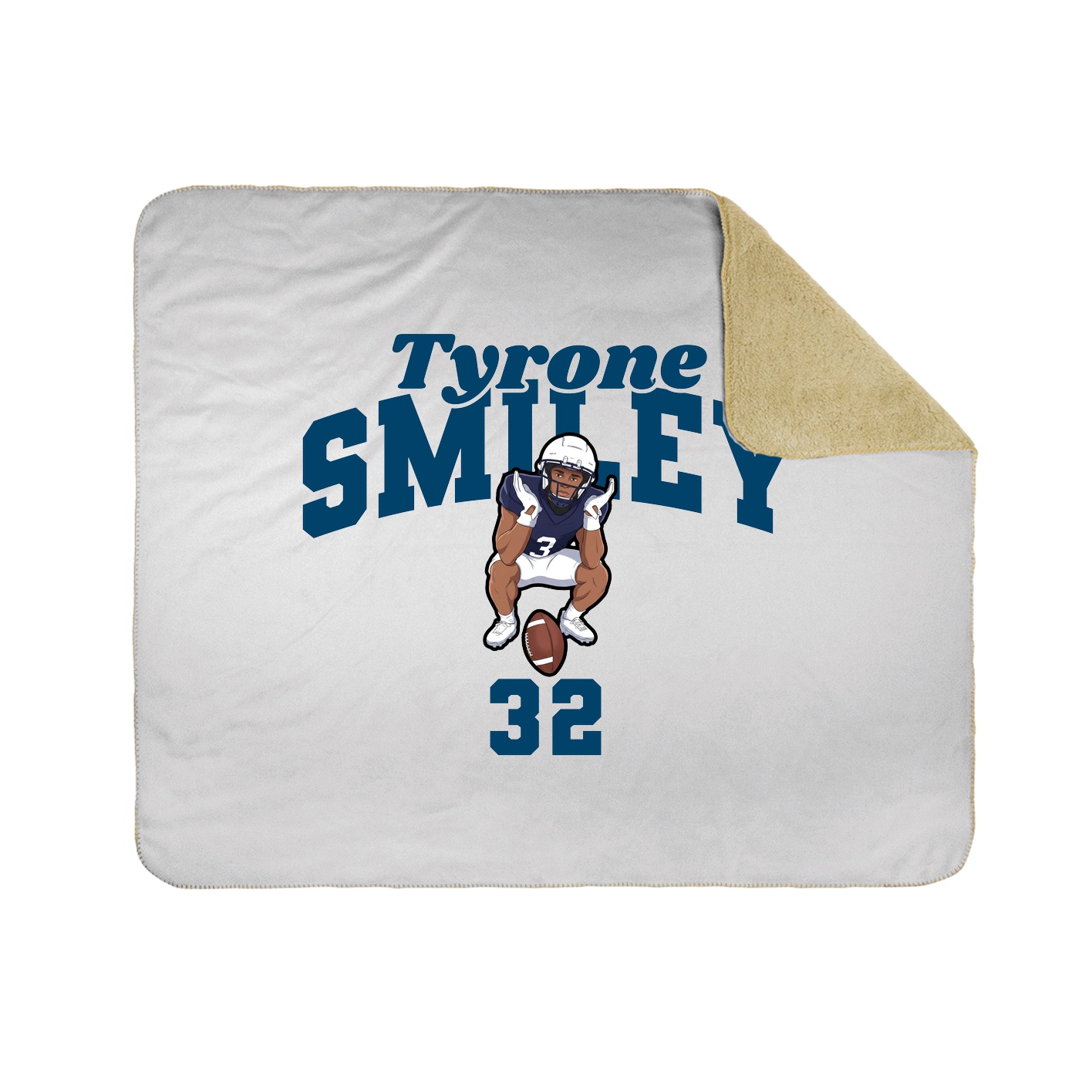 Throw Blanket — Signature Arch in White