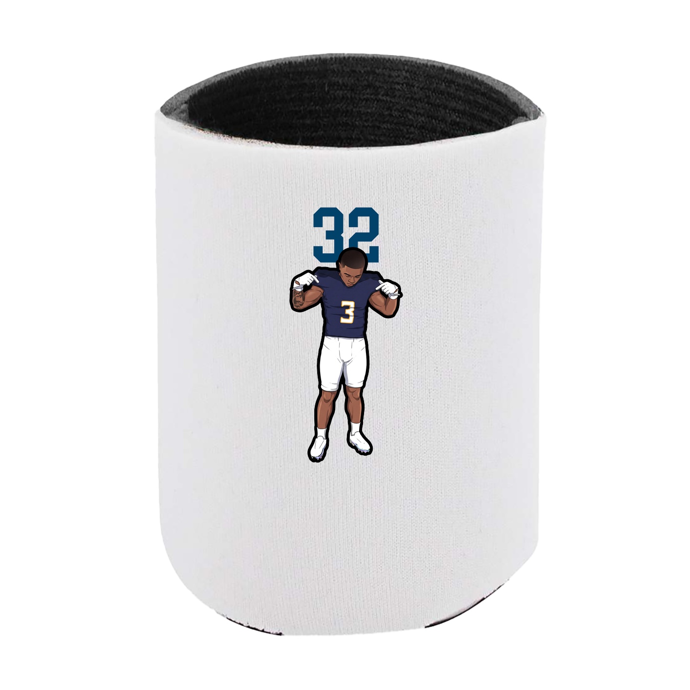 Can Holder — Number Top in White