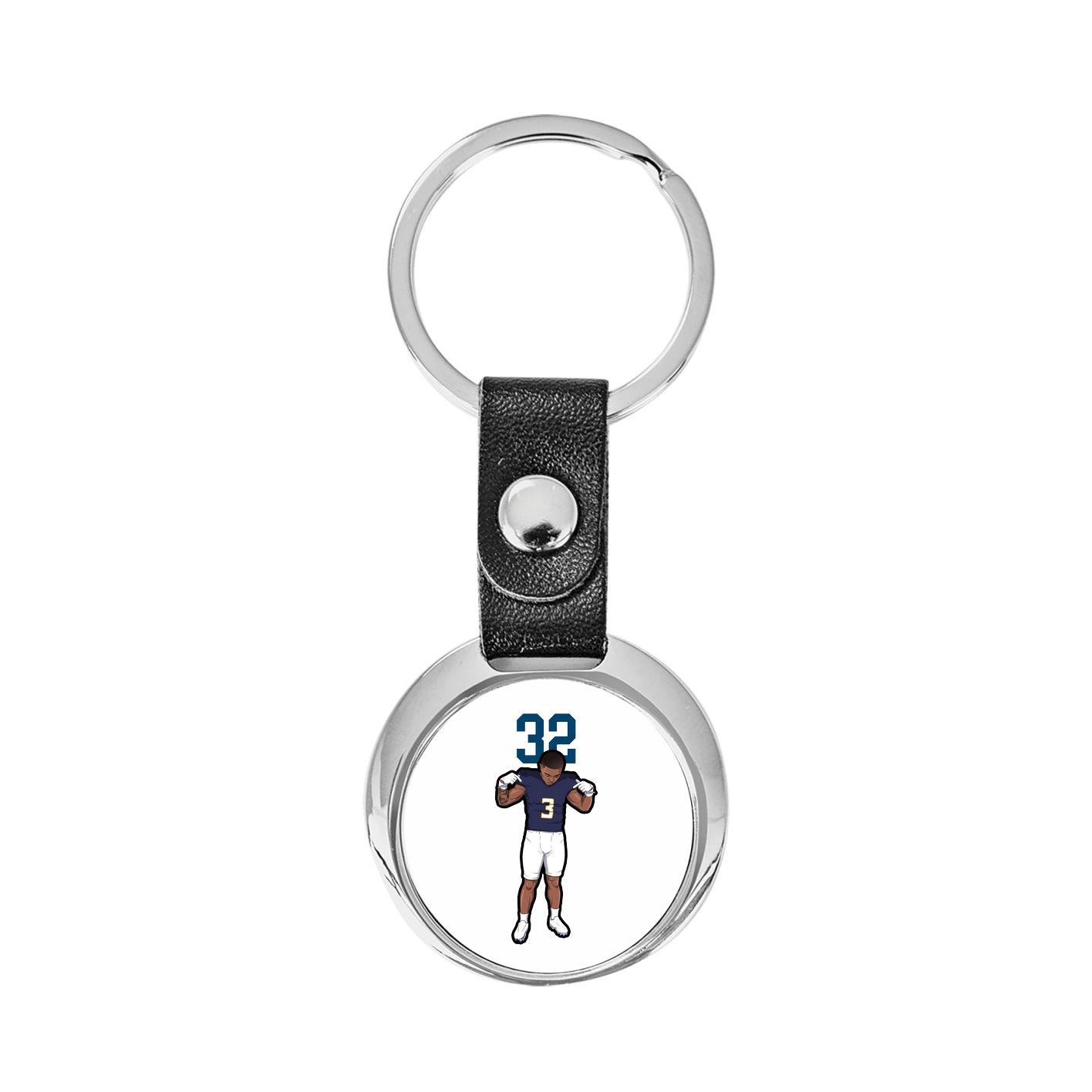 Key Chain — Number Top in Classic