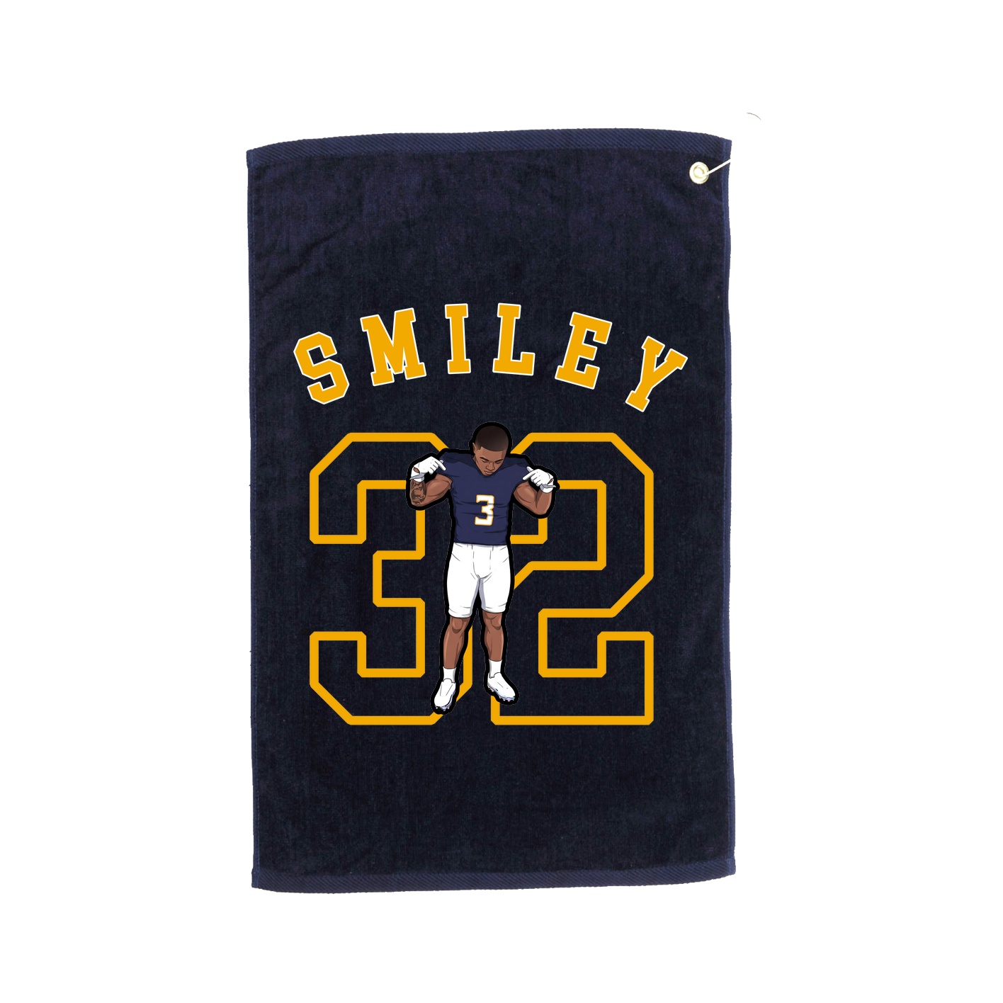 Golf Towel — Shirsey Arch in Navy