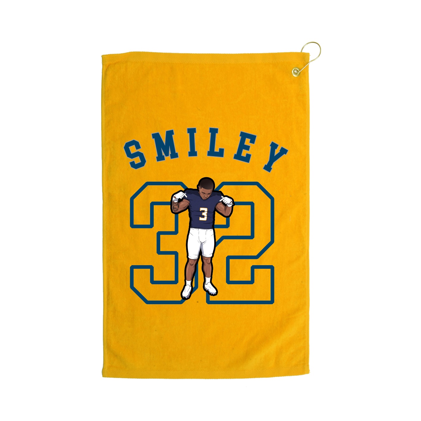 Golf Towel — Shirsey Arch in Gold