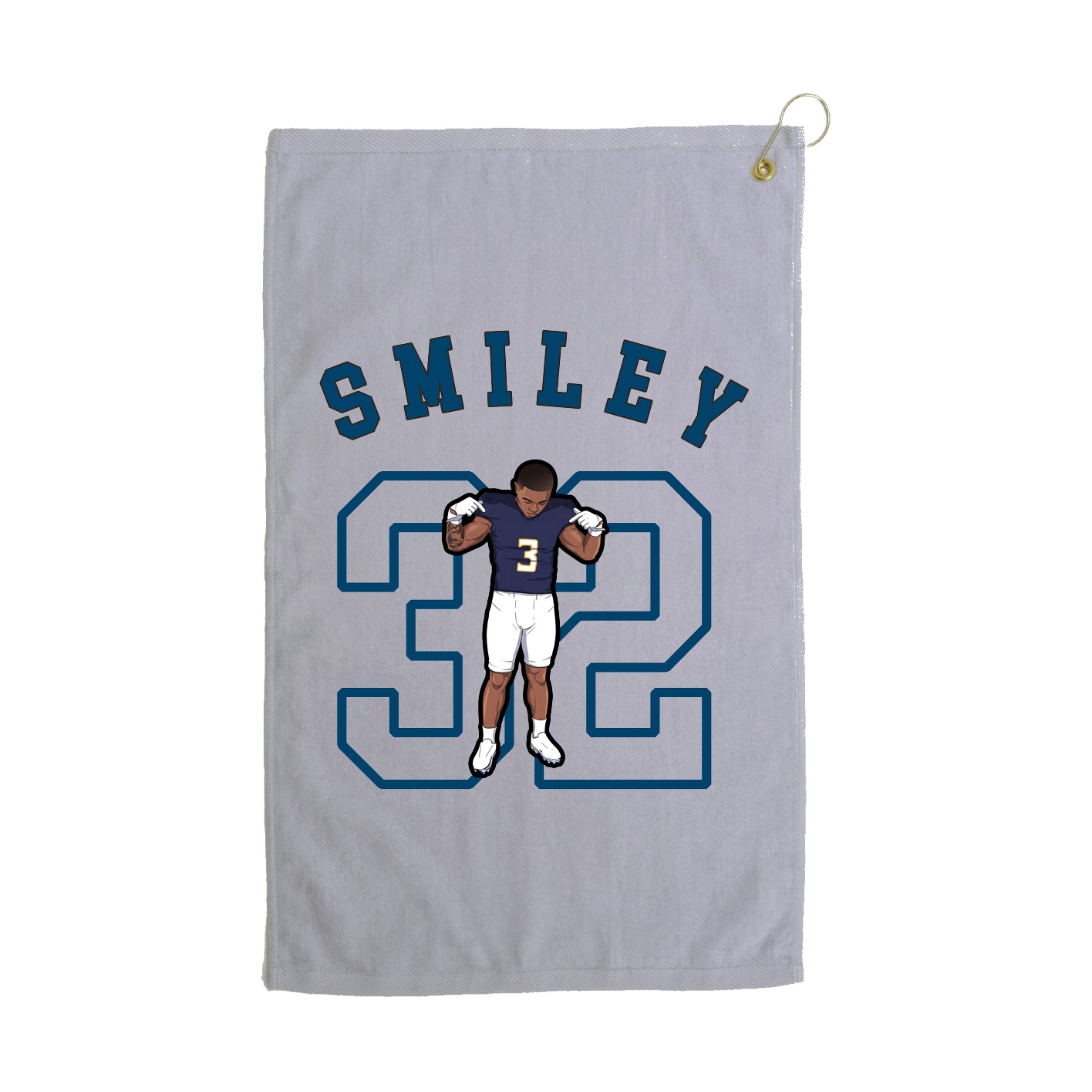 Golf Towel — Shirsey Arch in Grey