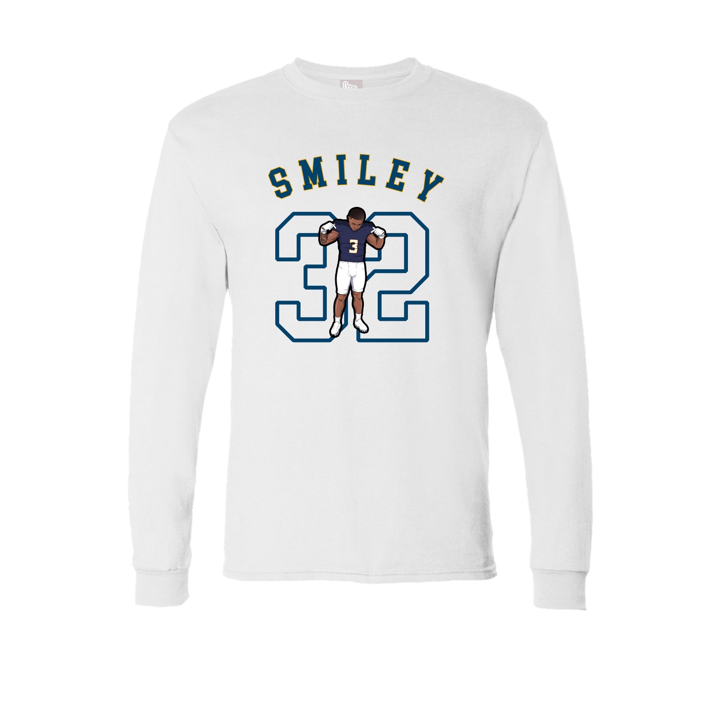 Long Sleeve Tee — Shirsey Arch in White