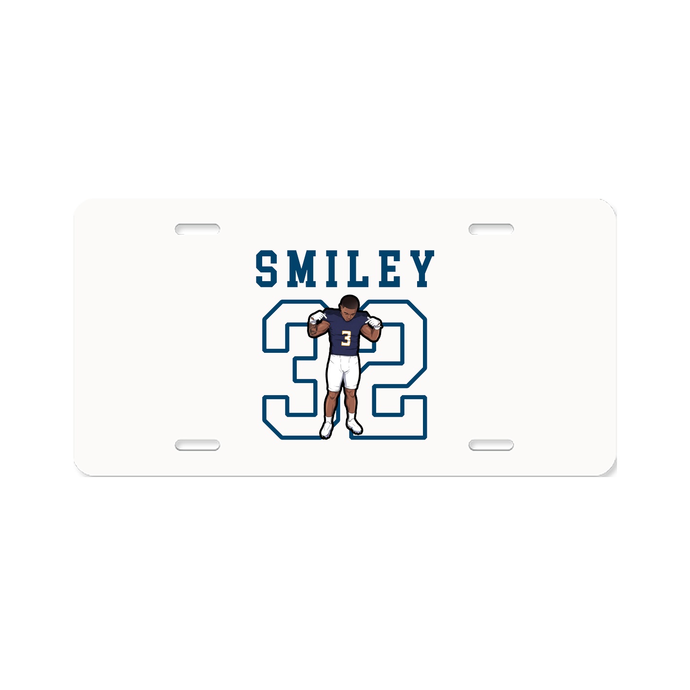 Aluminum License Plate