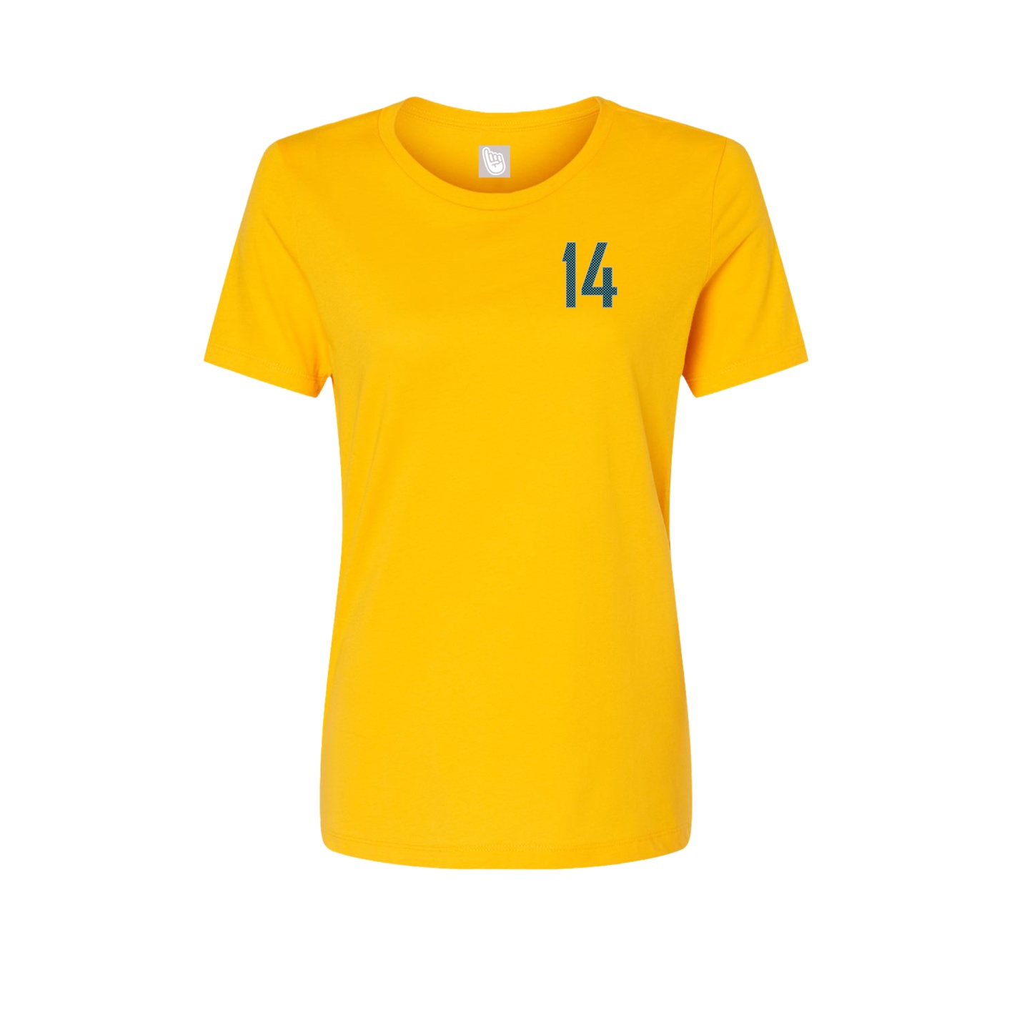 Womens Tee — Front Shirsy in Gold