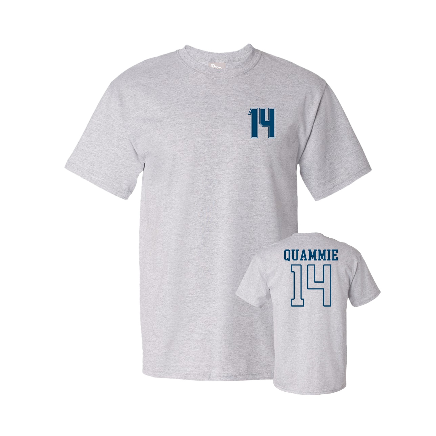 Tee — Chest Back in Grey