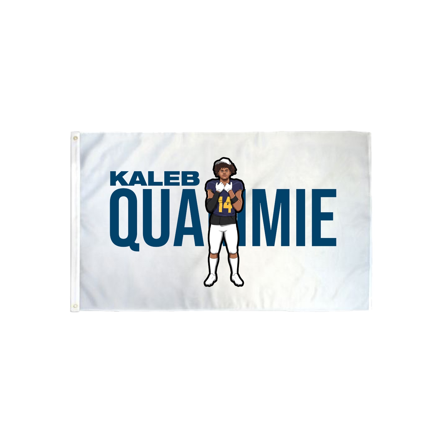 3x5 Flag — Player Name in Classic